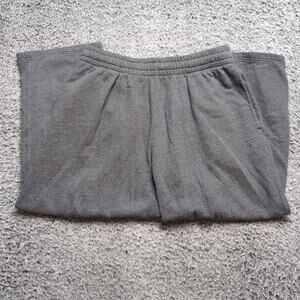 Fila Sweatpants Adult Medium Gray Stretch Drawstring Gym Athleisure Active Men